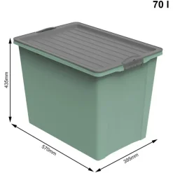 Rotho Stapelbox Compact Eco 70 l