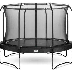 Salta Premium Black Edition 366 cm inkl. Sicherheitsnetz schwarz