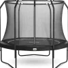 Salta Premium Black Edition 305 cm inkl. Sicherheitsnetz schwarz