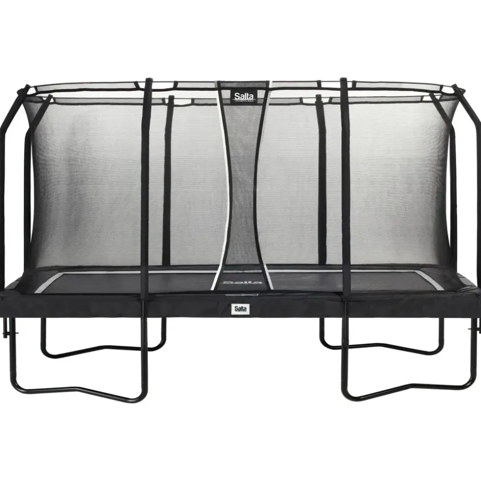 Salta Premium Black Edition 396 x 244 cm inkl. Sicherheitsnetz black