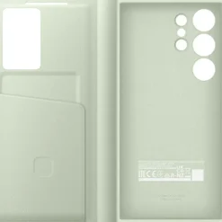 Samsung Galaxy S24 Ultra Smart View Wallet Case Hellgrün