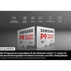 Samsung microSD Express Card P9 Express, Card, Weiß