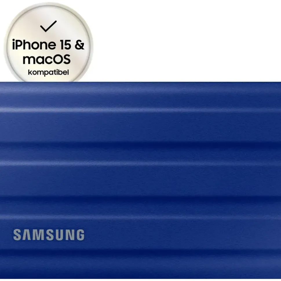 Samsung Portable SSD T7 Shield 2 TB USB 3.2 blau