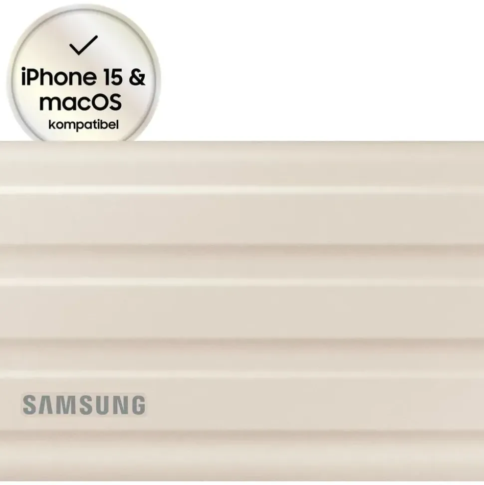 Samsung Portable SSD T7 Shield 2 TB USB 3.2 beige