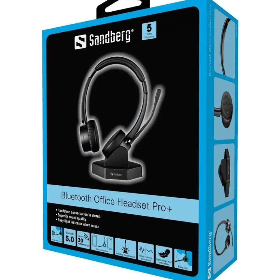 Sandberg Bluetooth Office Headset Pro+