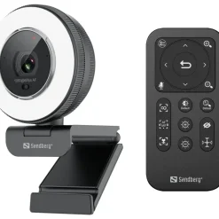 Sandberg Streamer USB Webcam Pro Elite Schwarz
