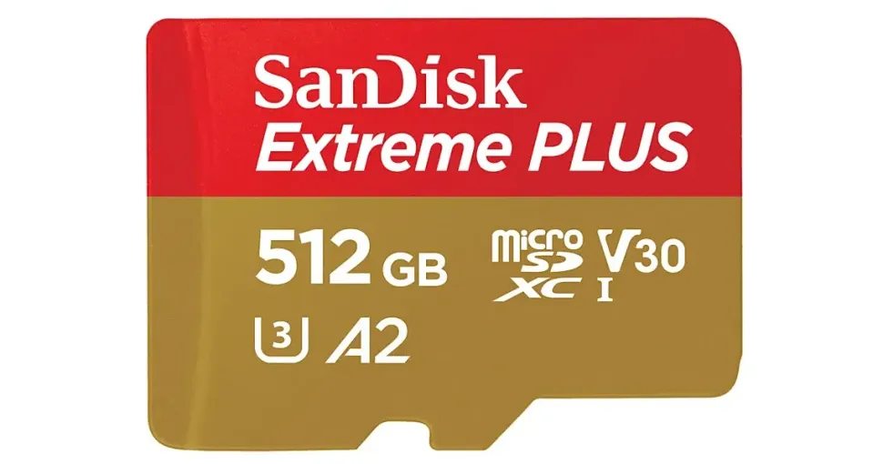 SanDisk Elite Extreme® PLUS UHS-I, Micro-SDXC Speicherkarte, 512 GB, 200 MB/s