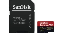 SanDisk Extreme Pro microSDXC UHS-I U3 V30 A1  32 GB + SD-Adapter