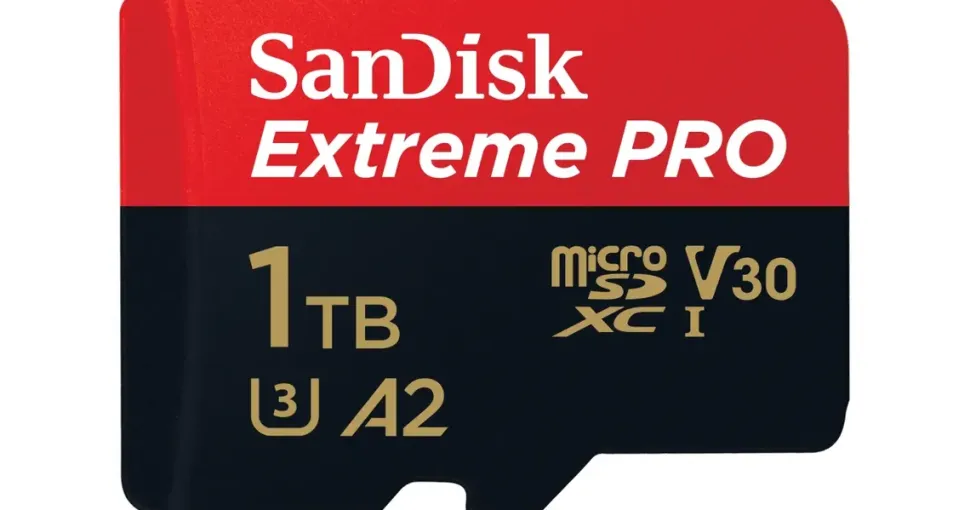 SanDisk Extreme Pro microSDXC UHS-I U3 V30 A2 1 TB + SD-Adapter