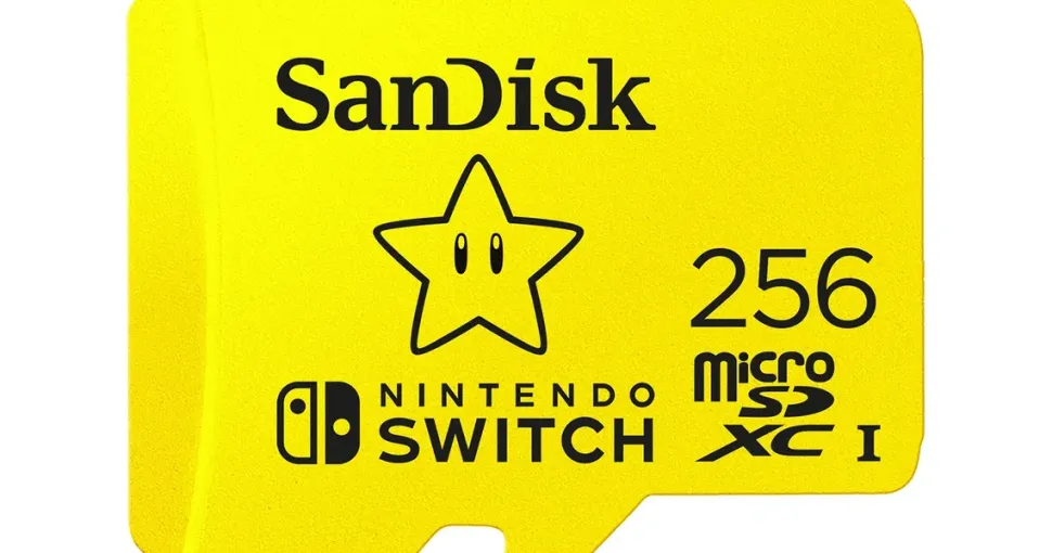 SanDisk Nintendo Switch microSDXC UHS-I U3 Class 10 256 GB Mario Kart