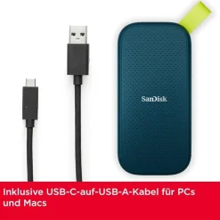 SanDisk Portable SSD 2 TB SDSSDE30-2T00-G26M
