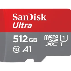 SanDisk Ultra microSD UHS-I U1 A1 150 MB/s + SD Adapter 512 GB