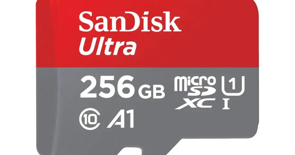 SanDisk Ultra microSD UHS-I U1 A1 150 MB/s + SD Adapter 256 GB