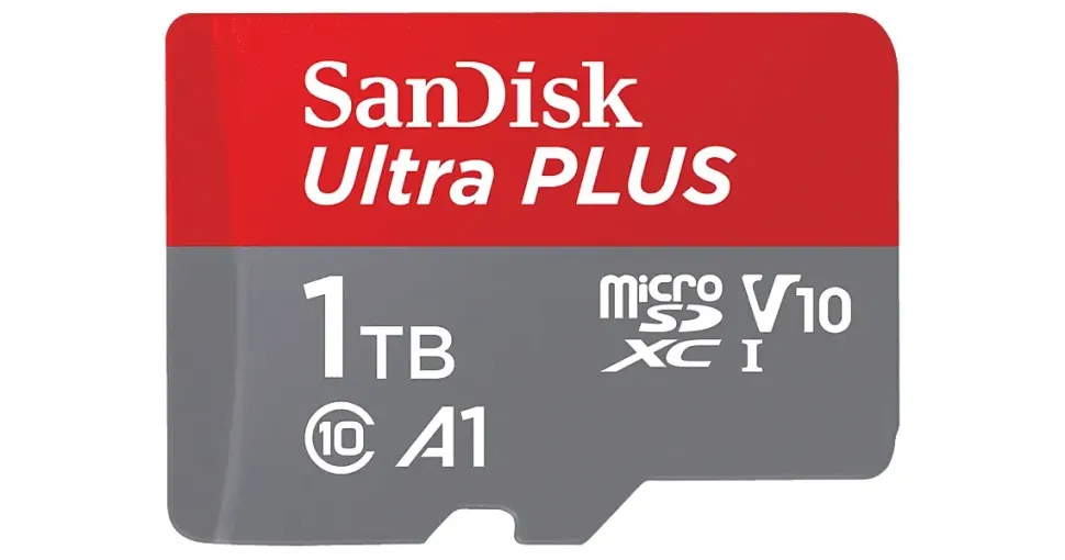 SanDisk Ultra Plus microSDXC + SD-Adapter 1 TB