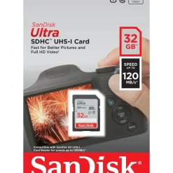 SanDisk Ultra SDHC/SDXC UHS-I 120 MB/s 32 GB