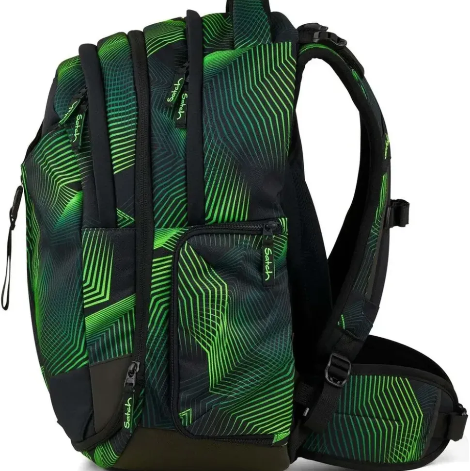 Satch match seismic green