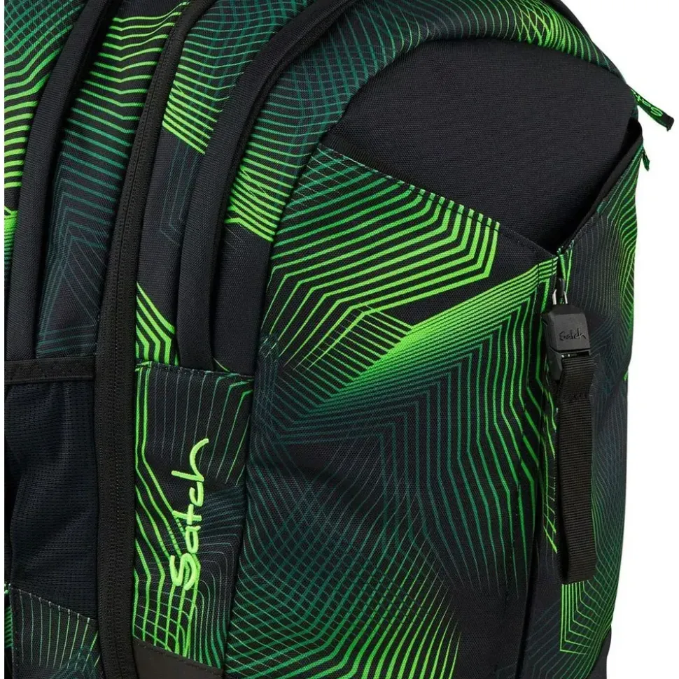 Satch match seismic green