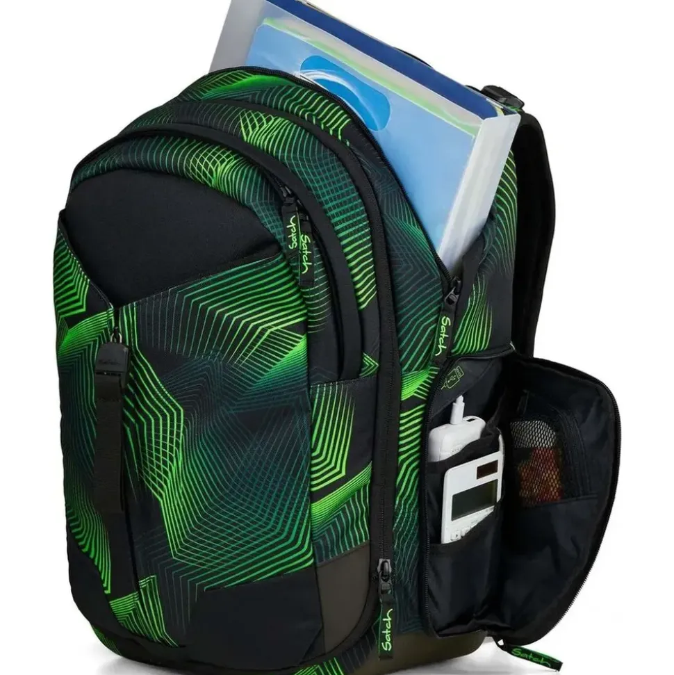 Satch match seismic green