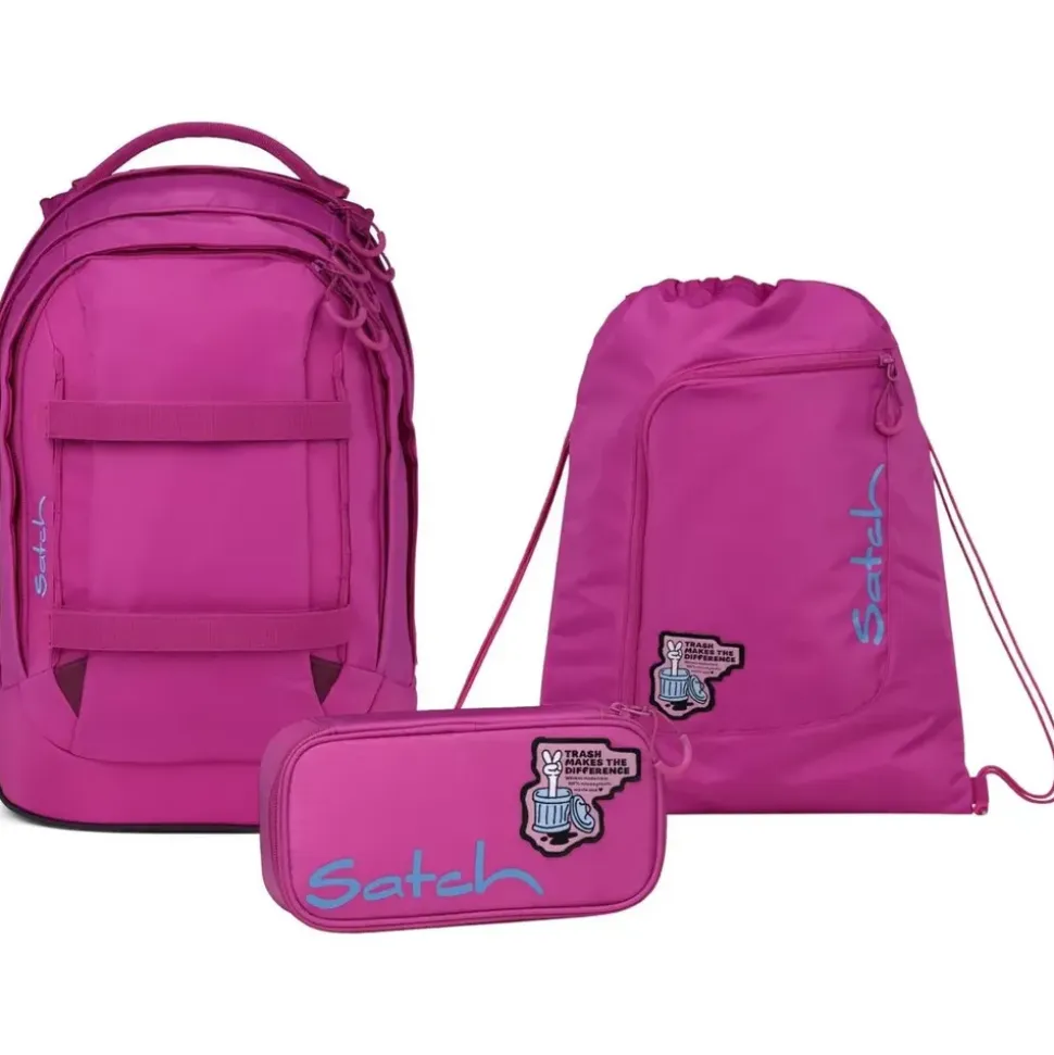 Satch Pack 3tlg. Fearless Pink