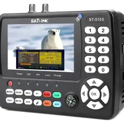 Satlink ST-5155 H.265 (10 Bit) DVB-S/S2/T/T2/C Combo Messgerät