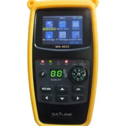 Satlink WS-6933 Camping Satfinder HD DVB-S + DVB-S2 8PSK SAT Messgerät EU