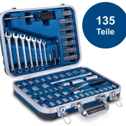 SCHEPPACH TB 170 Werkzeugkoffer 135-tlg. blau