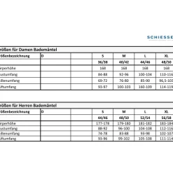 SCHIESSER Essentials Bademantel Blau M