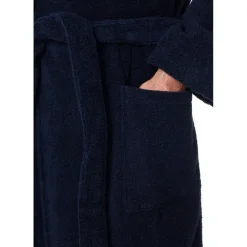 SCHIESSER Essentials Bademantel Blau M