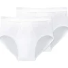 SCHIESSER Essentials Sportslip white M 2er Pack