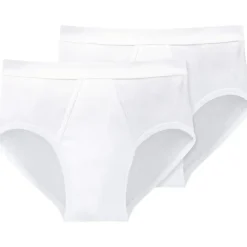 SCHIESSER Essentials Sportslip white M 2er Pack