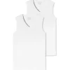 SCHIESSER Herren Tanktop 2er Pack - Serie "95/5", V-Ausschnitt, S-XXL,