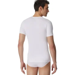 SCHIESSER Herren T-Shirt Weiß
