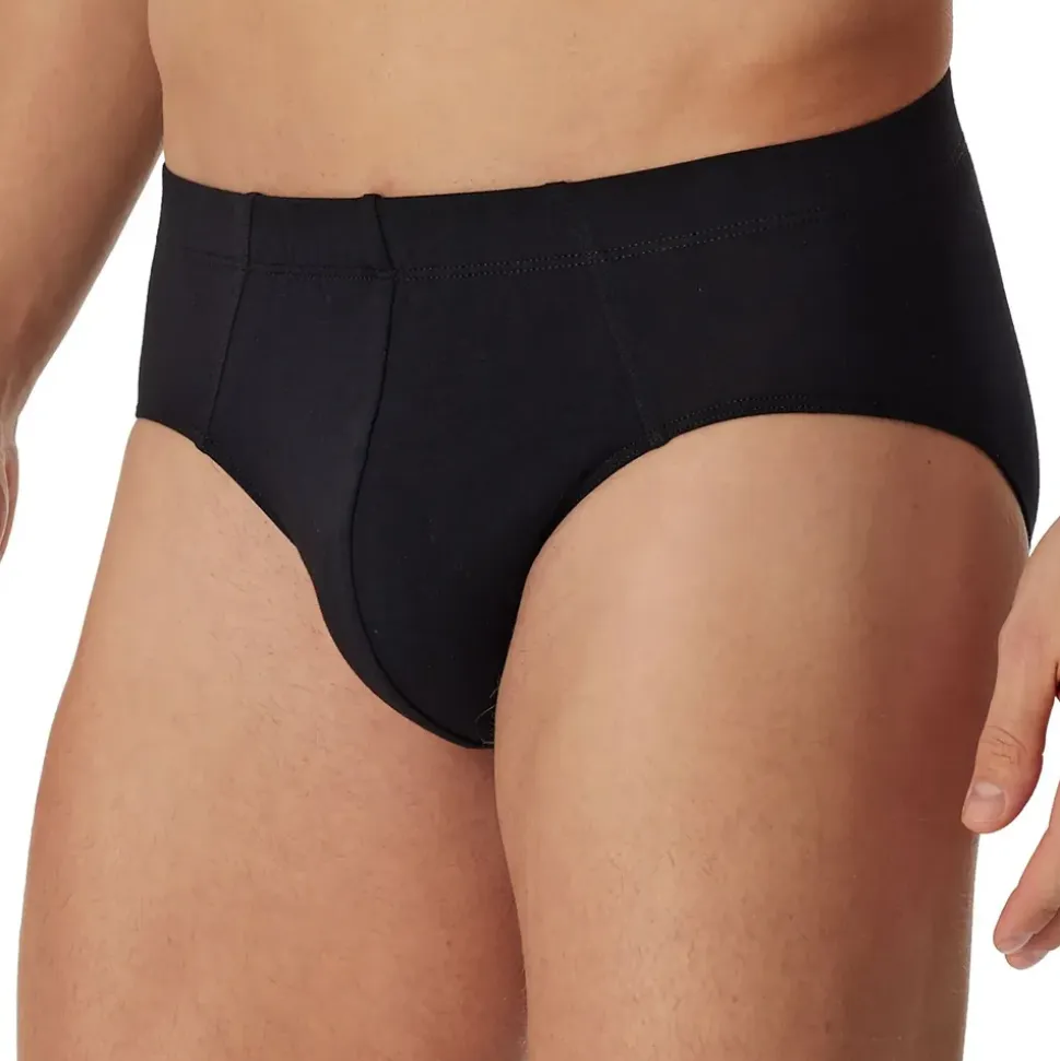 SCHIESSER Minislip 95/5 schwarz L 3er Pack
