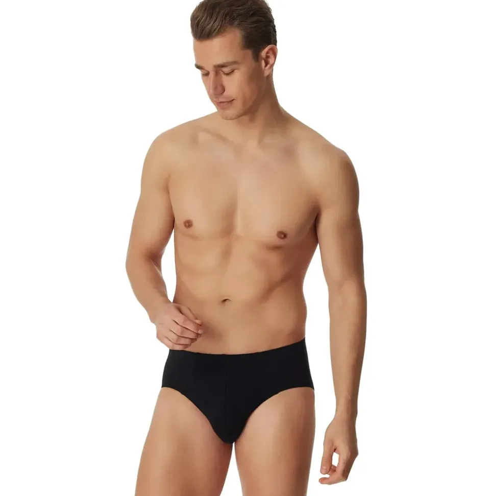 SCHIESSER Minislip 95/5 schwarz L 3er Pack