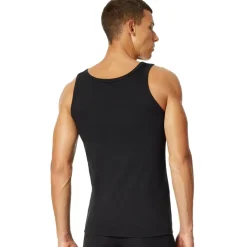 SCHIESSER UNCOVER BY SCHIESSER Unterhemd 4er Pack in schwarz / weiß), | Gr.: 3XL