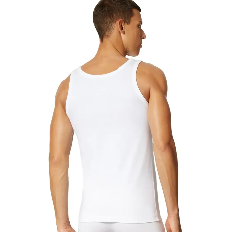 SCHIESSER UNCOVER BY SCHIESSER Unterhemd 4er Pack in schwarz / weiß), | Gr.: 3XL
