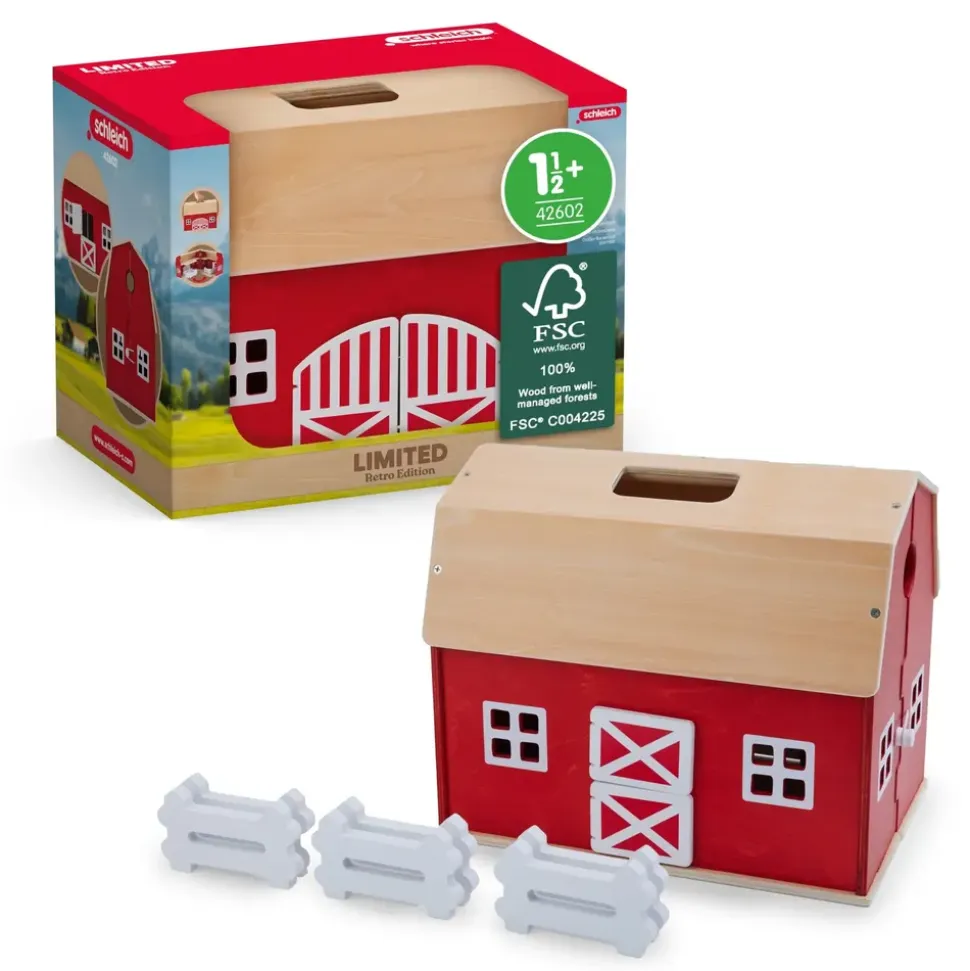 Schleich Farm World Großer Bauernhof aus Holz 42602