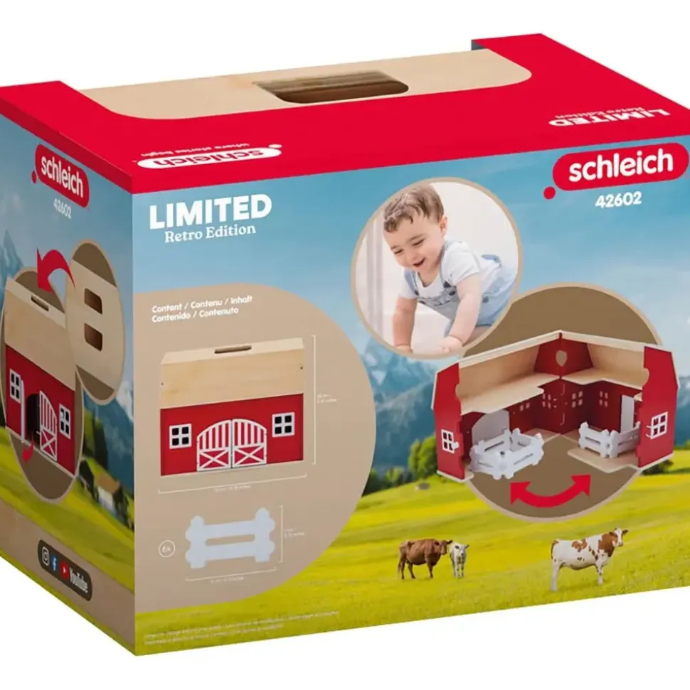 Schleich Farm World Großer Bauernhof aus Holz 42602
