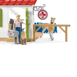 Schleich Farm World Tierarzt-Praxis mit Haustieren 42502