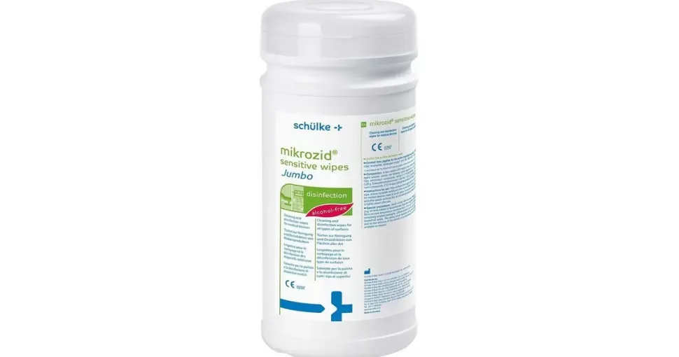 Schülke Mikrozid Sensitive Wipes Jumbo 200 Tücher