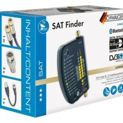 Schwaiger SF9003BTAKKU Satellitenfinder 950 - Powerbank SAT Finder
