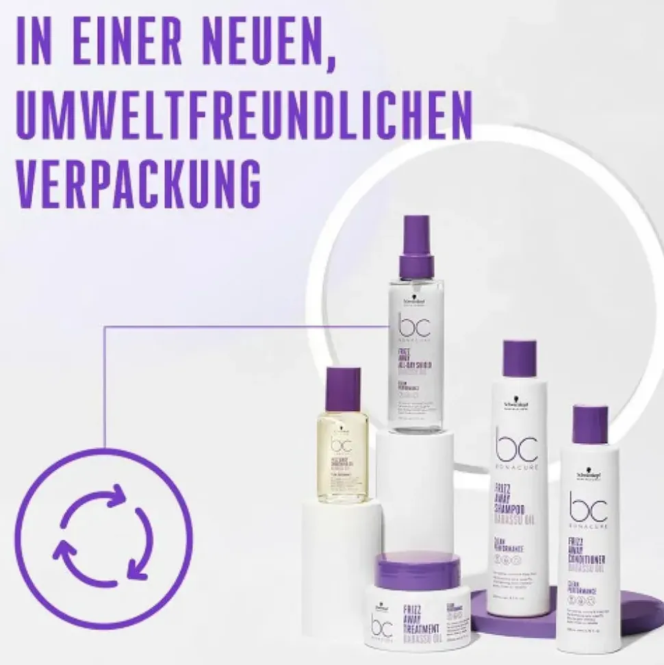 Schwarzkopf Professional BC Bonacure Frizz Away Shampoo