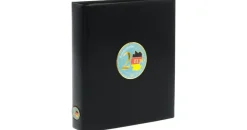 Schwäbische Albumfabrik SAFE 7345 Premium-Münzalbum „2 € Bundesländer“ | Serie 2 | für 2-Euro-Gedenkmünzen | inkl. Blätter 7345-8 & 7345-9 | 4-Ring-Mechanik