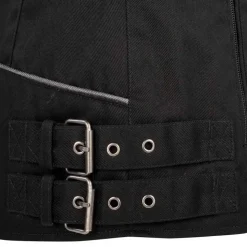 Segura Kara Damen Motorrad Textiljacke Schwarz 46