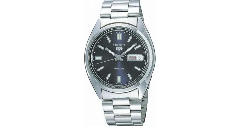 Seiko Sports 5 Edelstahl 38 mm SNXS77K
