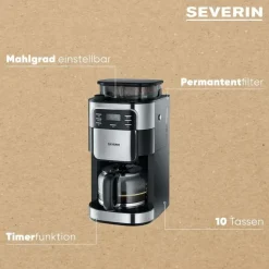 Severin Filterkaffeemaschine mit Mahlwerk