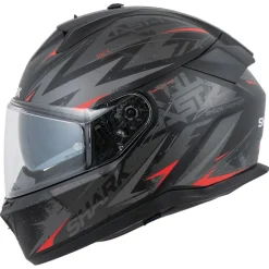 Shark D-Skwal 3 Blast-R Matt Schwarz/Grau/Rot S