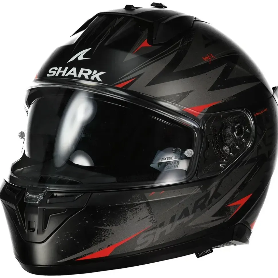 Shark D-Skwal 3 Blast-R Schwarz/Grau/Rot L