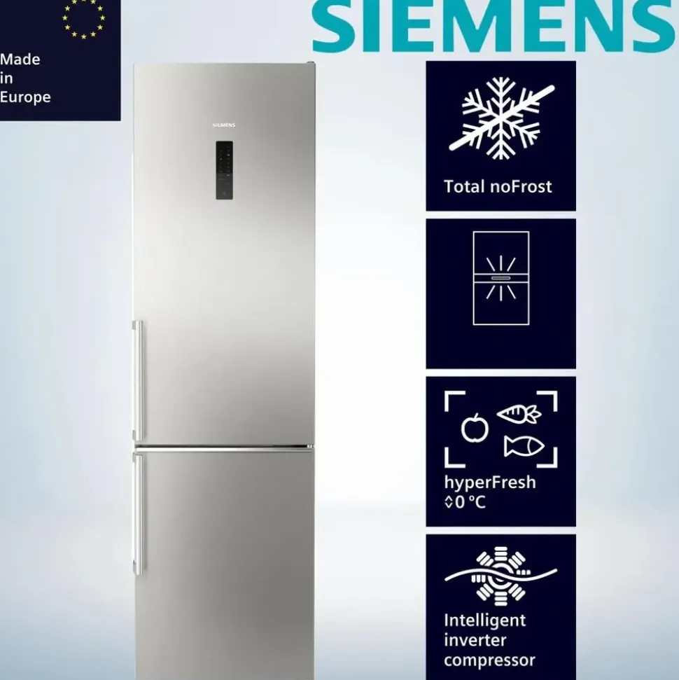Siemens iQ500 KG39NA Kühl-Gefrierkombination