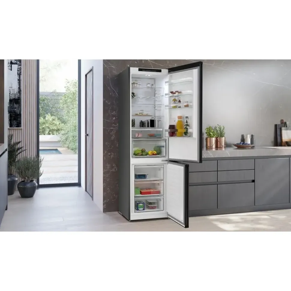 Siemens iQ300 KG39N2XAG Kühl-Gefrierkombination (363 l, 2030 mm hoch, Dark Inox)
